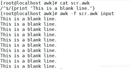 awk命令例子,awk中执行命令